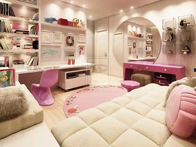 不买床了，我家以后就这样装修了。