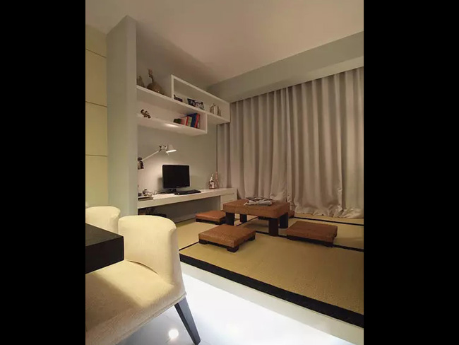 不买床了，我家以后就这样装修了。