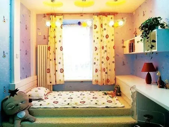 不买床了，我家以后就这样装修了。